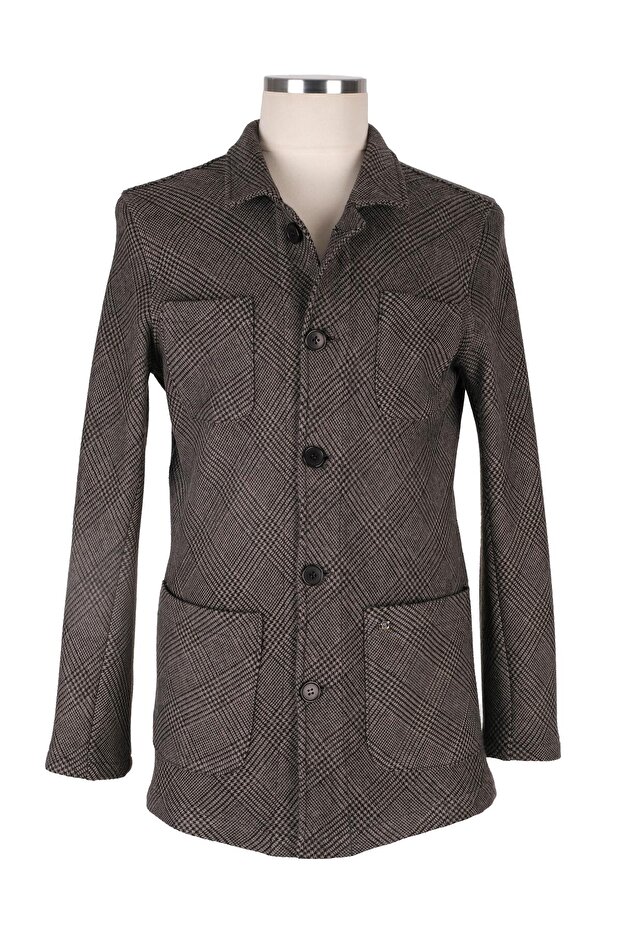 Astarsız Dış Cep Ceket - 3