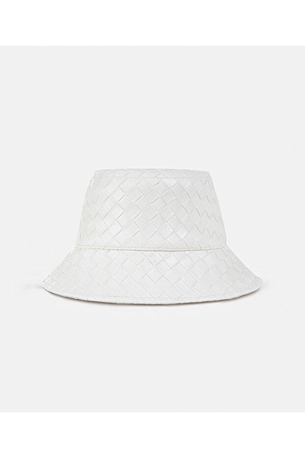 Dokulu bucket şapka - 1