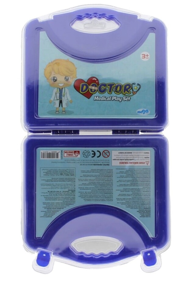 Mavi Açık Çantalı Doktor Seti - 2
