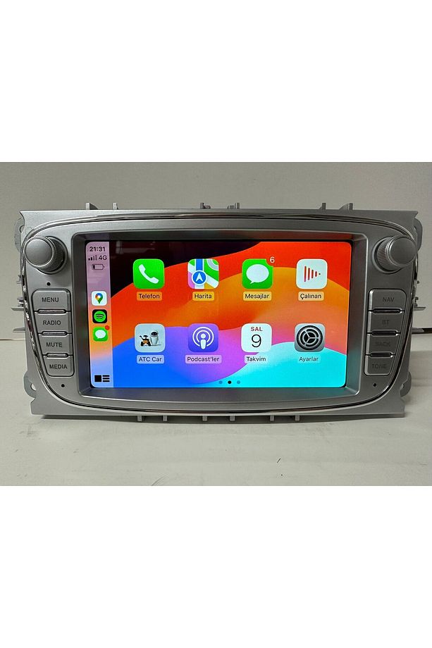 Ford Focus 2 Uyumlu Multimedya Teyp Android 15 4GB RAM 64GB HAFIZA Carplay ANDROİD AUTO KameraHEDİYE - 5