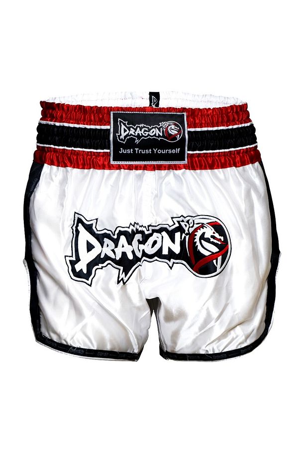 MT3075 Retro NEO Muaythai Şortu Beyaz Muay Thai Şort - 1