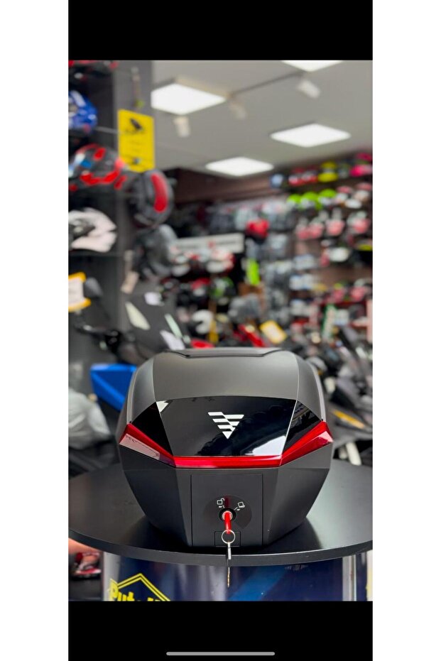 Black/ Red Topcase 37 LT - 1