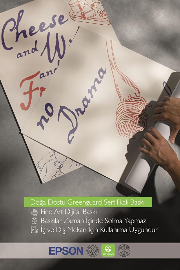 Siyah Çerçeveli Tablo Seti, Mutfak Duvar Tablosu, 3 Adet Poster Seti, No:300783 - 5