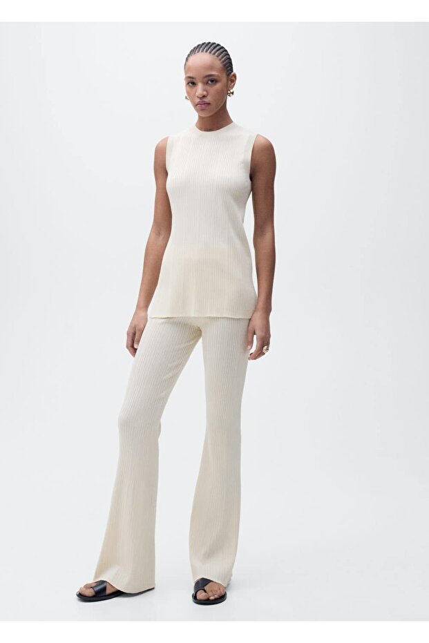 Ribana Yırtmaçlı Bluz - 2