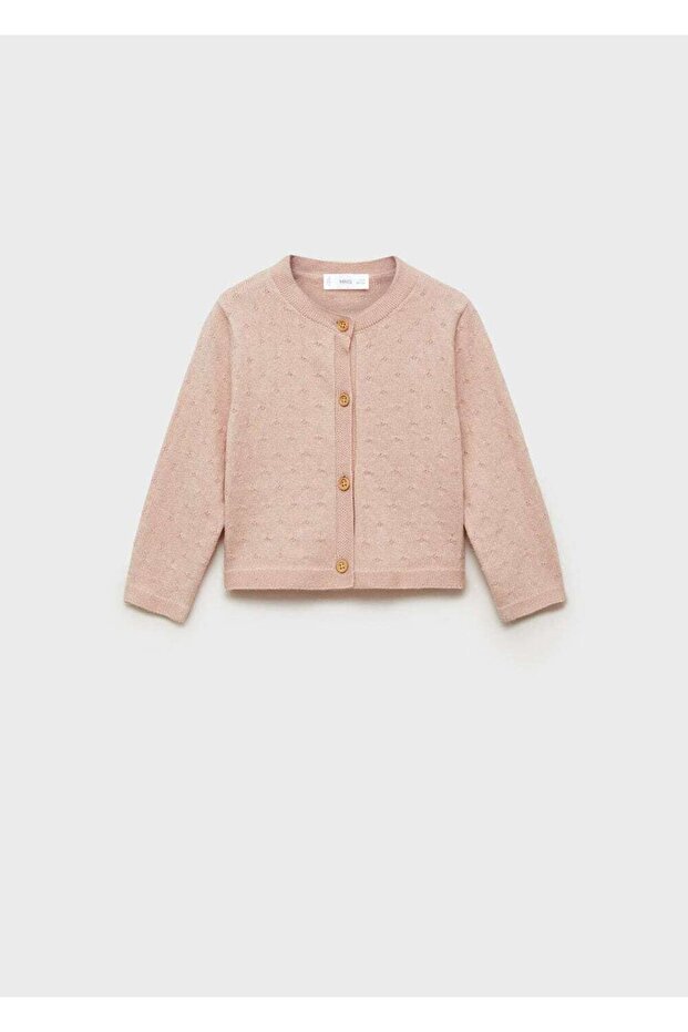 İşlemeli örgü hırka - 1