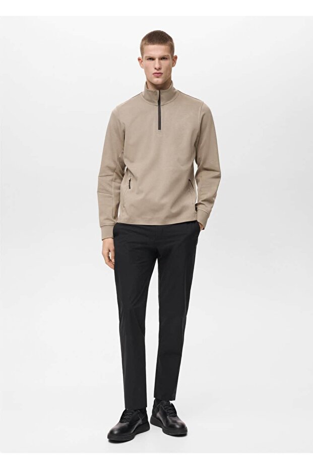 Fermuarlı Coolmax® Sweatshirt - 2