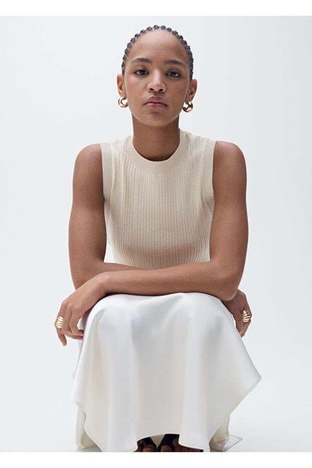 Ribana Yırtmaçlı Bluz - 1