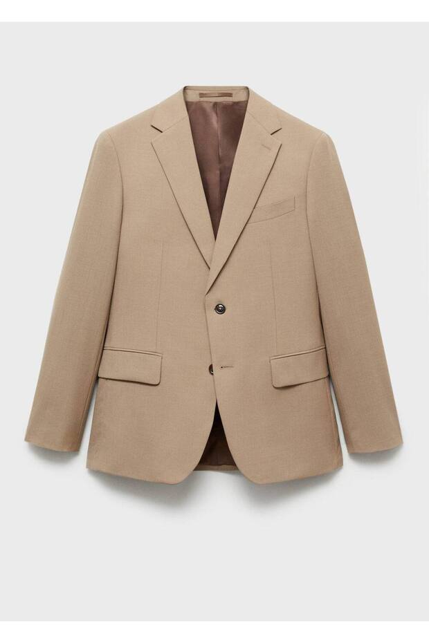 Turin %100 saf yün blazer ceket - 3