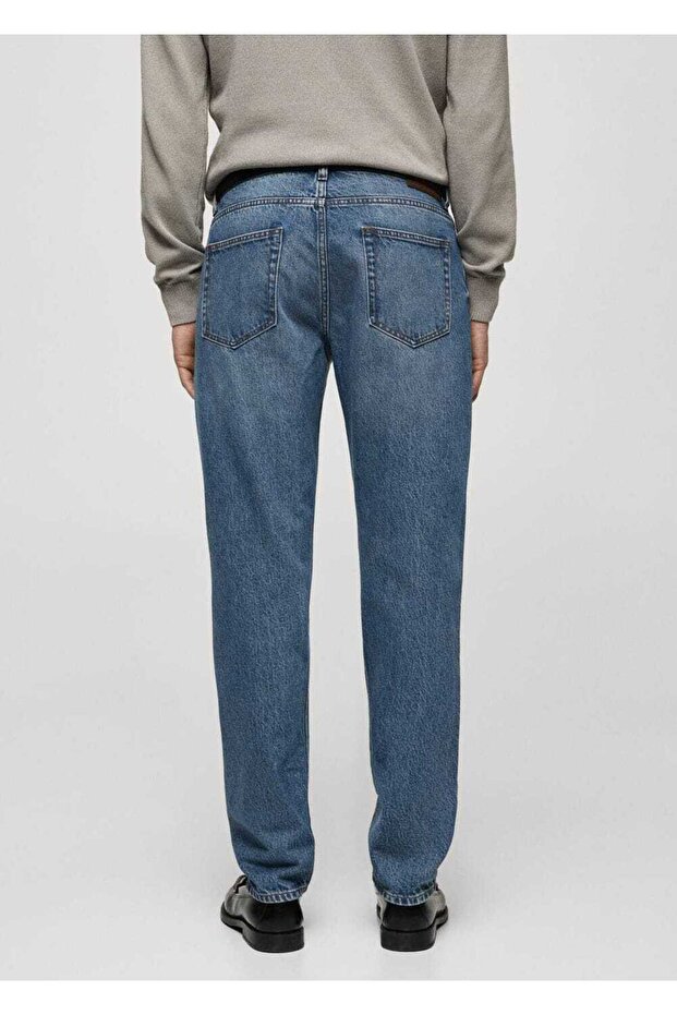 Regular kesim Bob jean pantolon - 4