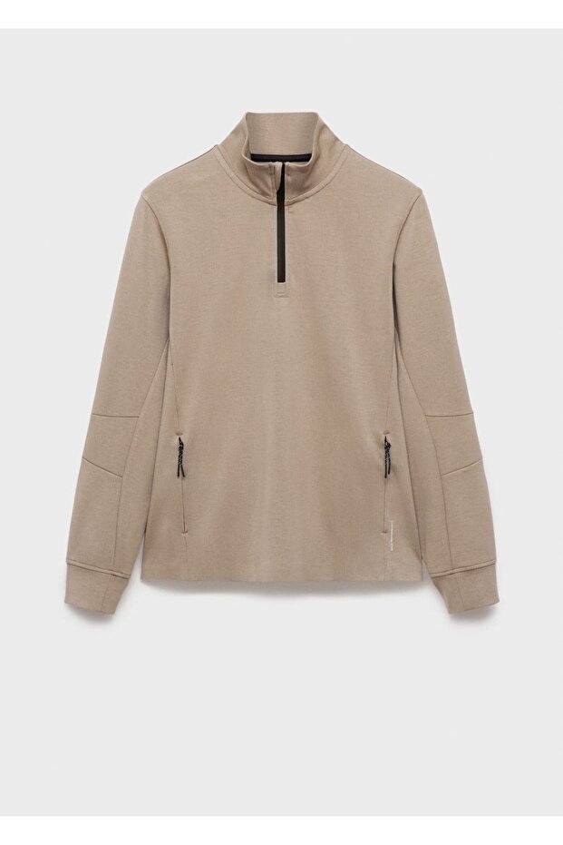 Fermuarlı Coolmax® Sweatshirt - 3