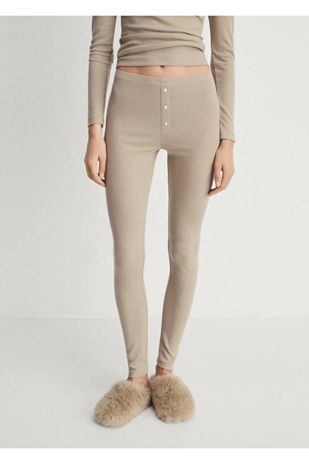 Fitilli dokuma pantolon - 1