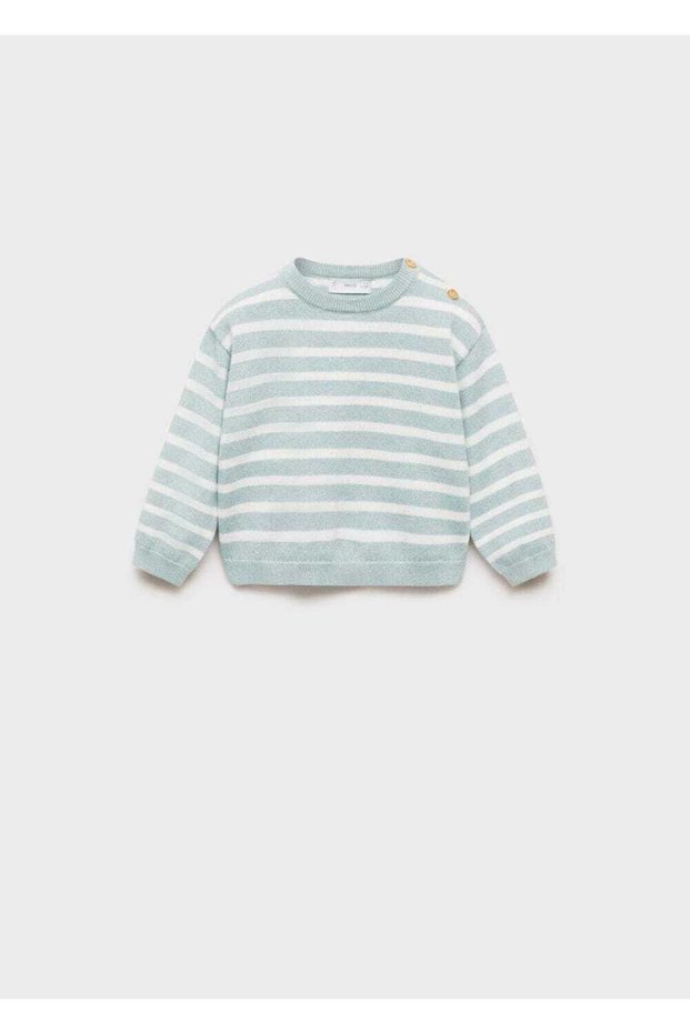 Striped knitwear sweater
