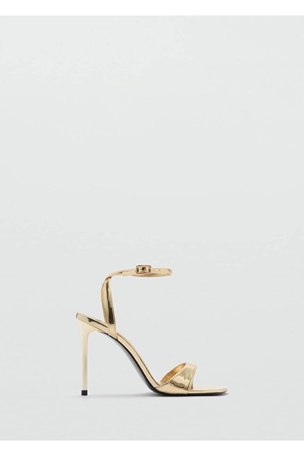 Topuklu bantlı sandalet - 2