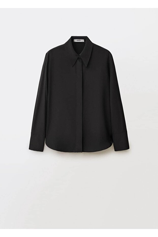 Saten ipek gömlek - 3