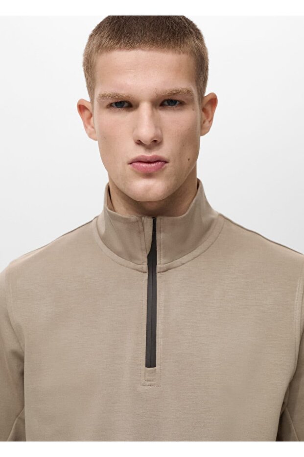 Fermuarlı Coolmax® Sweatshirt - 8