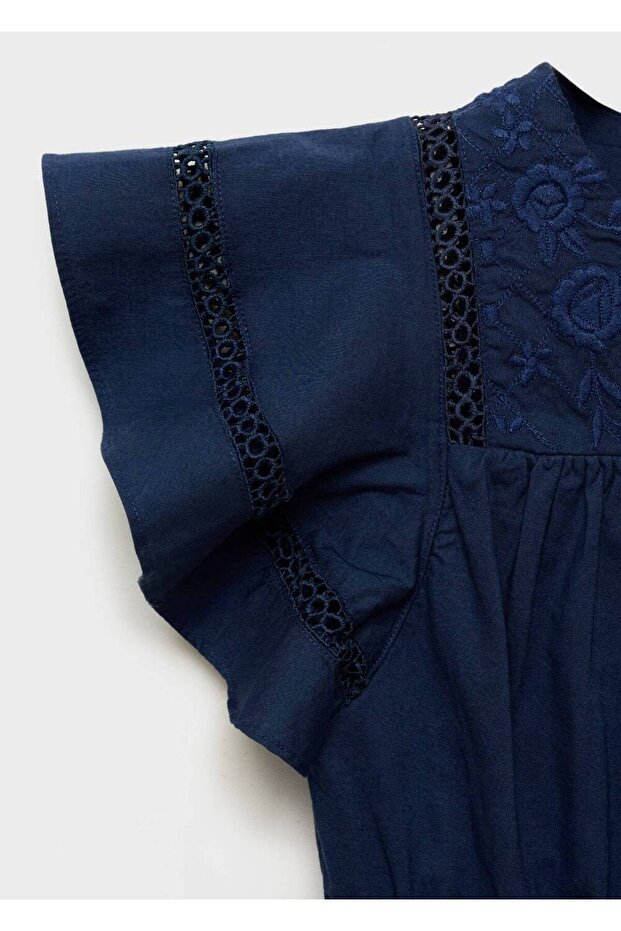 İşlemeli uzun tulum - 7