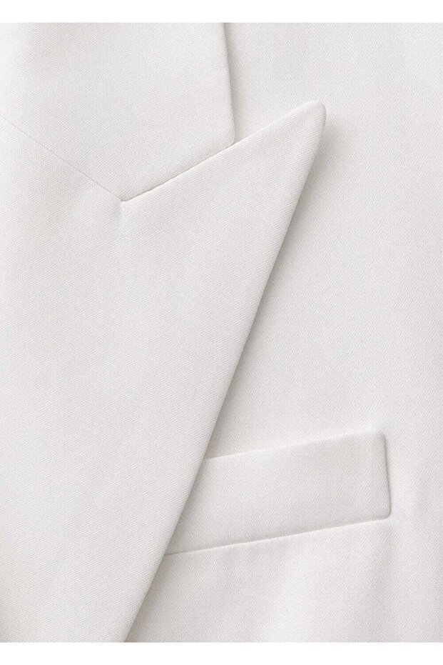 Oversize kruvaze blazer ceket - 8