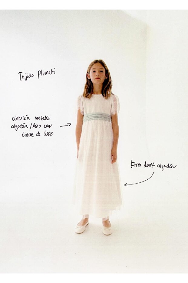 Fiyonklu plumeti elbise - 5