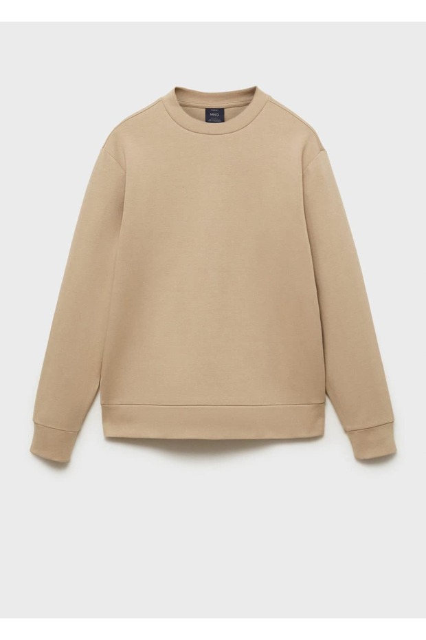 Regular kesim pamuklu sweatshirt - 3