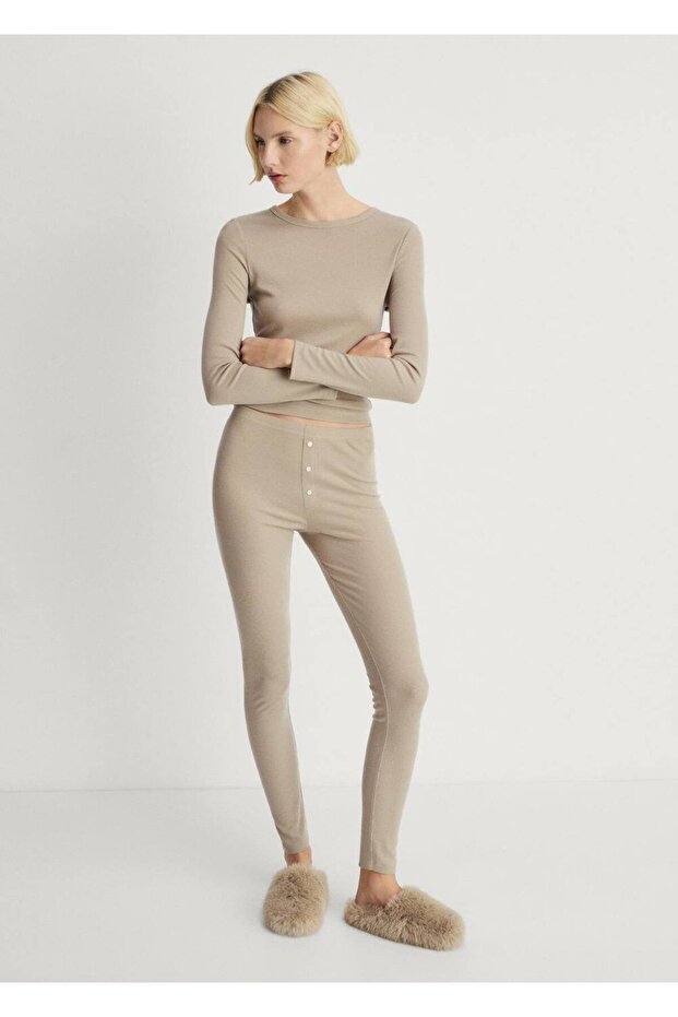 Fitilli dokuma pantolon - 2