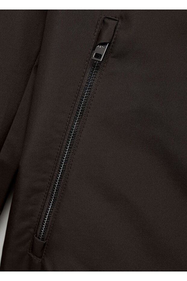 Su geçirmez kapüşonlu parka - 6