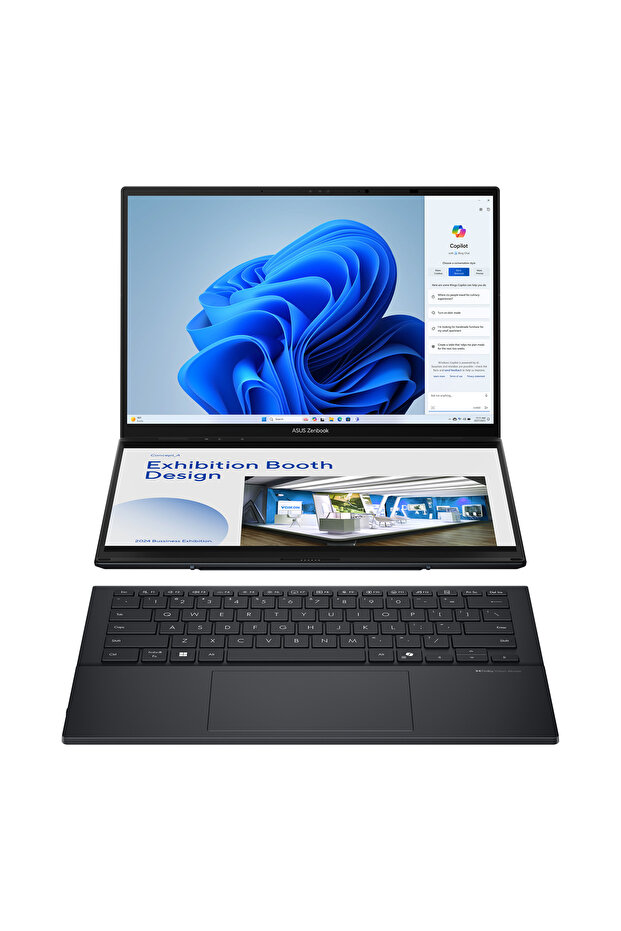 Zenbook DUO UX8406CA-PZ220W Intel Core Ultra 7 Processor 255H 32GB 1TB SSD 14.0" 3K OLED W11H Laptop - 5