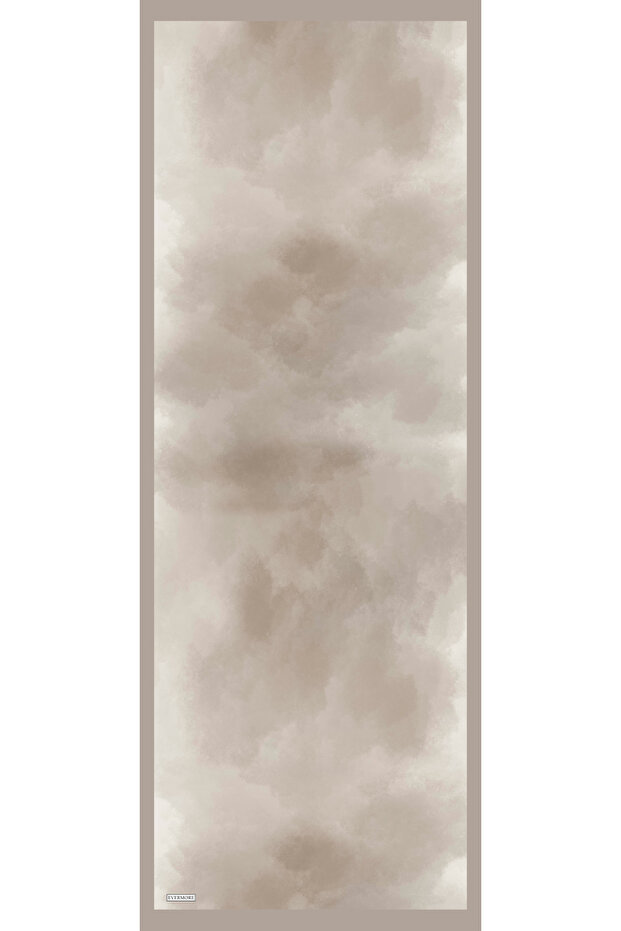 Beige Elegance Shawl - Cloud Pattern, Em016-28 - 3