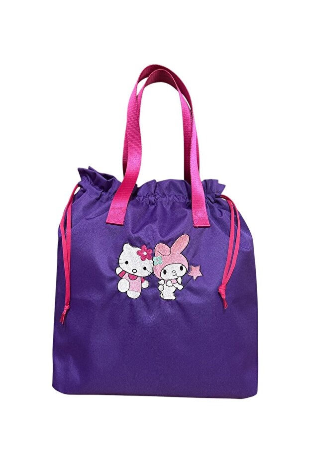Hello Kitty Pattern Waterproof Wet Dry, Dirty Clean, Beach Pool Functional Bag
