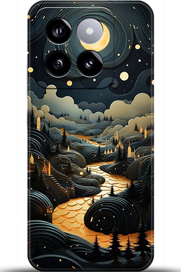 Xiaomi Mi 14 Case Hd Printed Case - Keep Following 5268