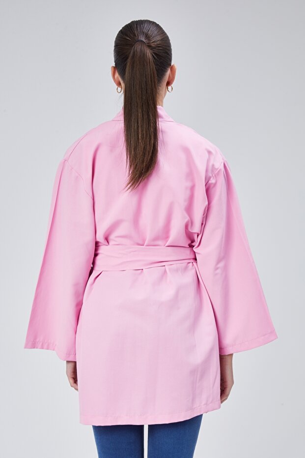 Kuşaklı Kimono - 5
