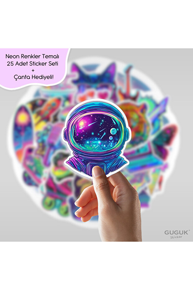 Neon Sticker Seti - 1