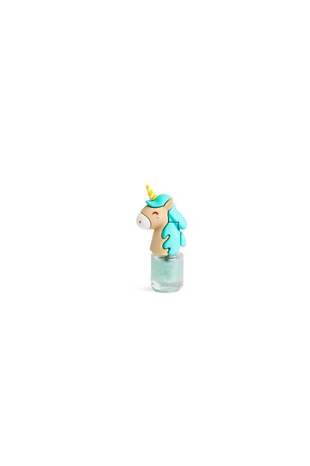 Unicorn Kız Çocuk 2'li Unicorn Figürlü Su Bazlı Oje Seti - 3