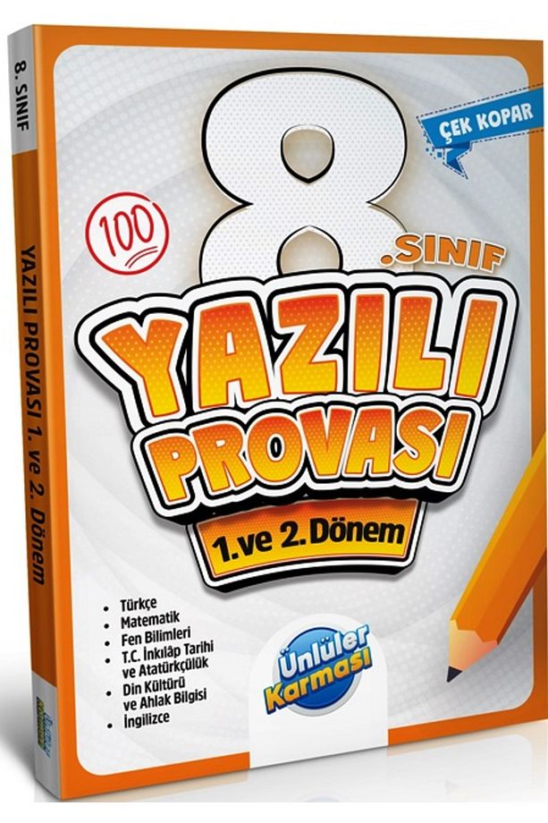 8. Sınıf Lgs Yazılı Provası 1. Ve 2. Dönem - 1