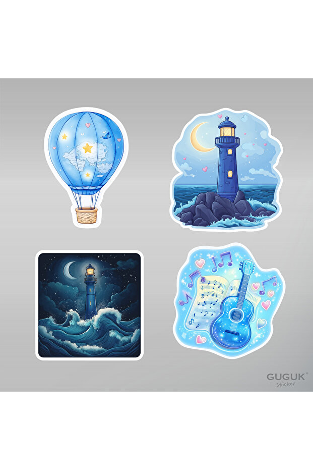 Mavi Sticker Seti - 3