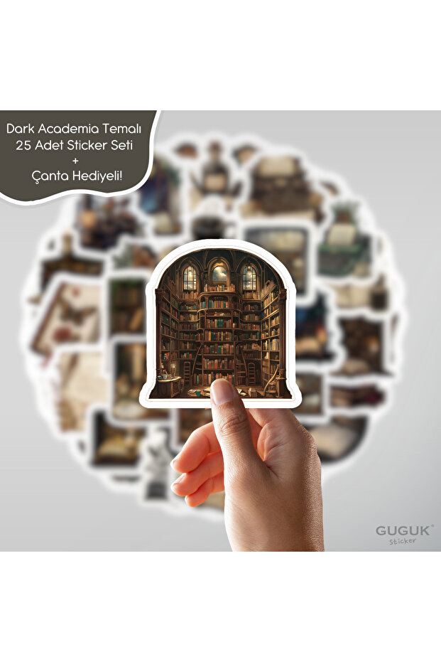 Dark Academia Sticker Seti - 1