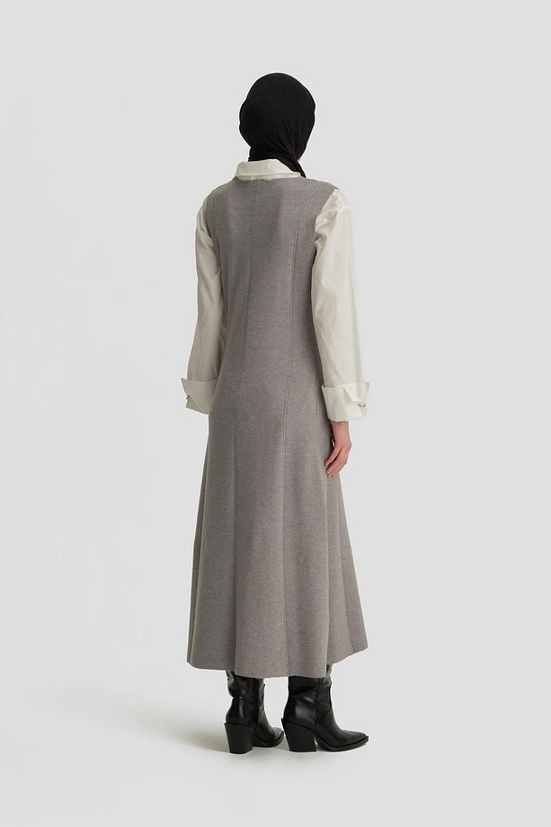 Sıfır Kol Jile 24kd4216 Gri - 5