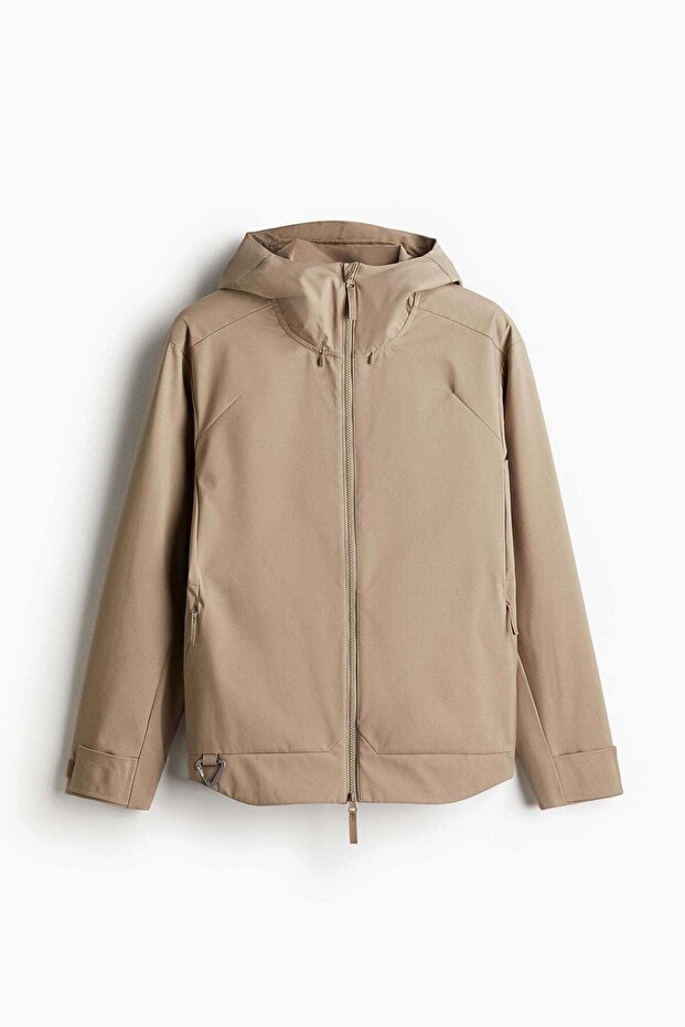 سترة سوفتشيل مقاومة للماء بمقاس عادي - 6