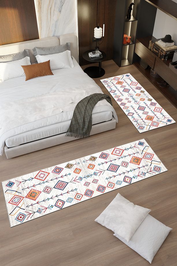Utah Desenli Makinede Yıkanabilir Salon Halısı Yatak Odası Halısı & Yolluk Modelleri - 3