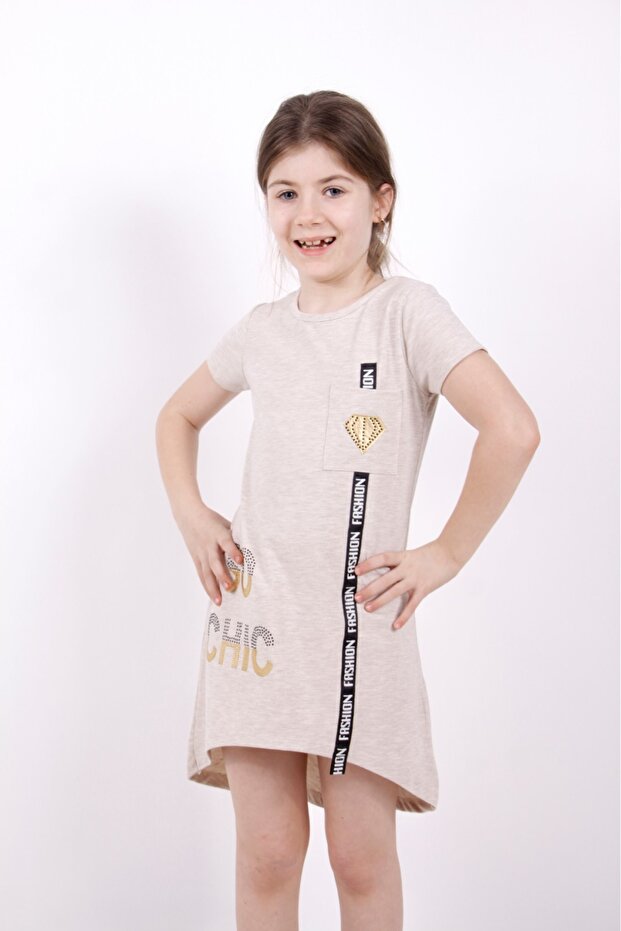 Girl's So Chic Printed Dress