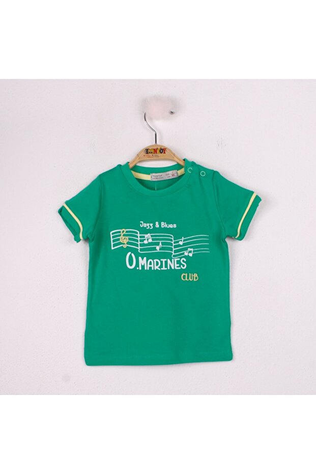 Baby Boy Marines Printed T-Shirt