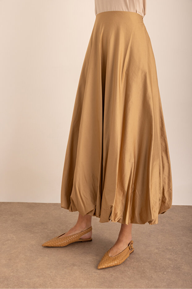 Dokuma Cepli Balon Etek - 5