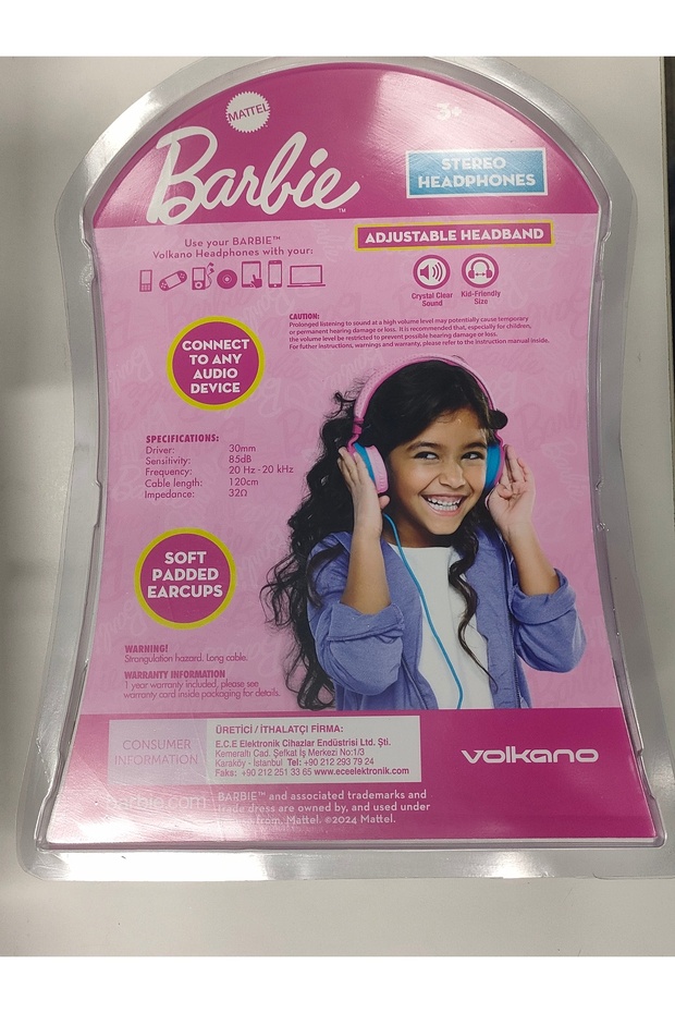 Kablolu Kulaklık Çocuk Kulaklığı Lisanslı MT-10901-BR - 2
