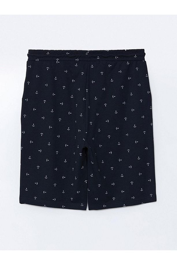 Standart Kalıp Erkek Pijama Alt Şort - 2