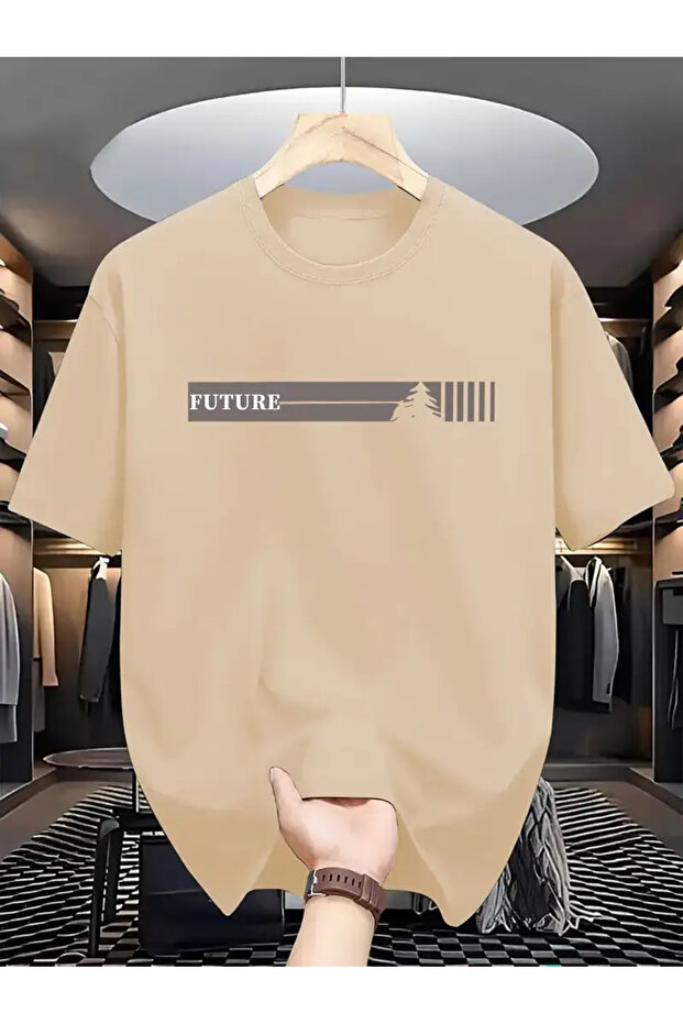 Unisex Printed Oversize T-shirt