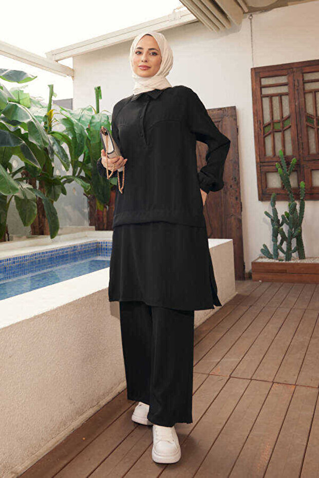 6623-Double Set Black