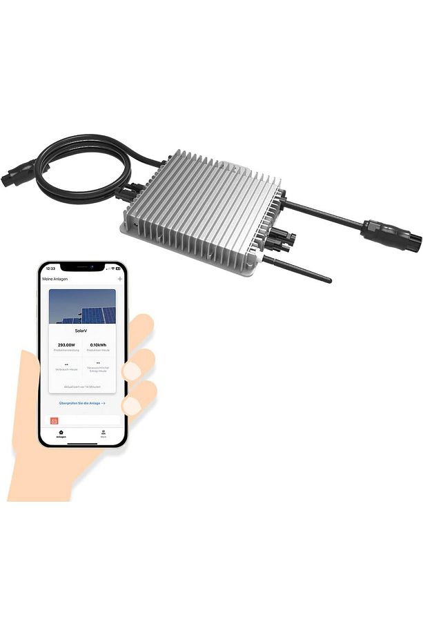 Sun600g3-eu-230 600 W Mikro Inverter Invertör, Entegre Wifi Modülü Ip67 - 1