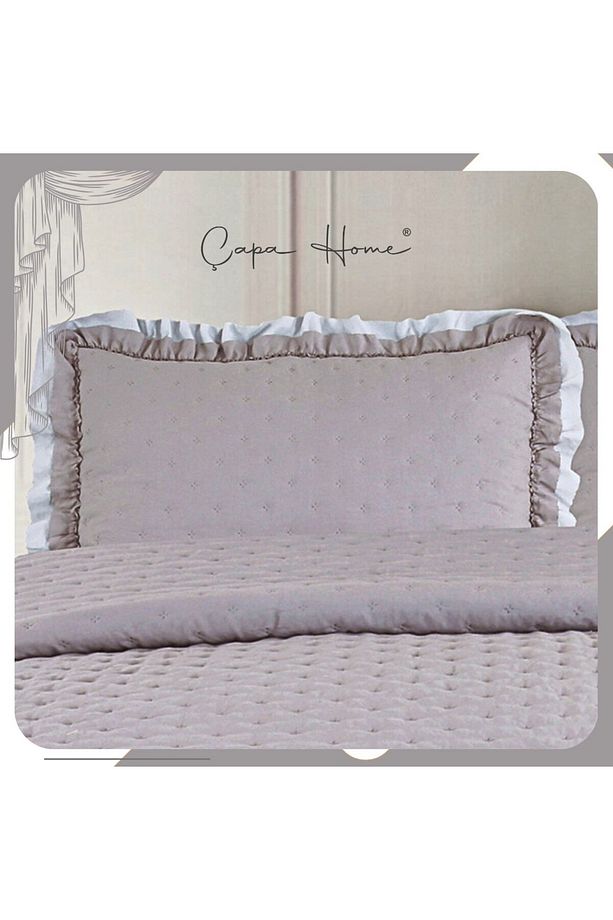 ÇAPA HOME RİVER MİCRO FIRFIRLI ÇİFT TARAFLI YATAK ÖRTÜSÜ TEK KİŞİLİK - 2