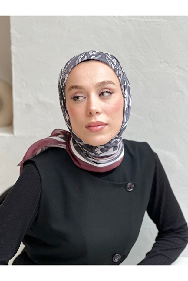 وشاح بنمط تانكا مقاس 110 سم - 1