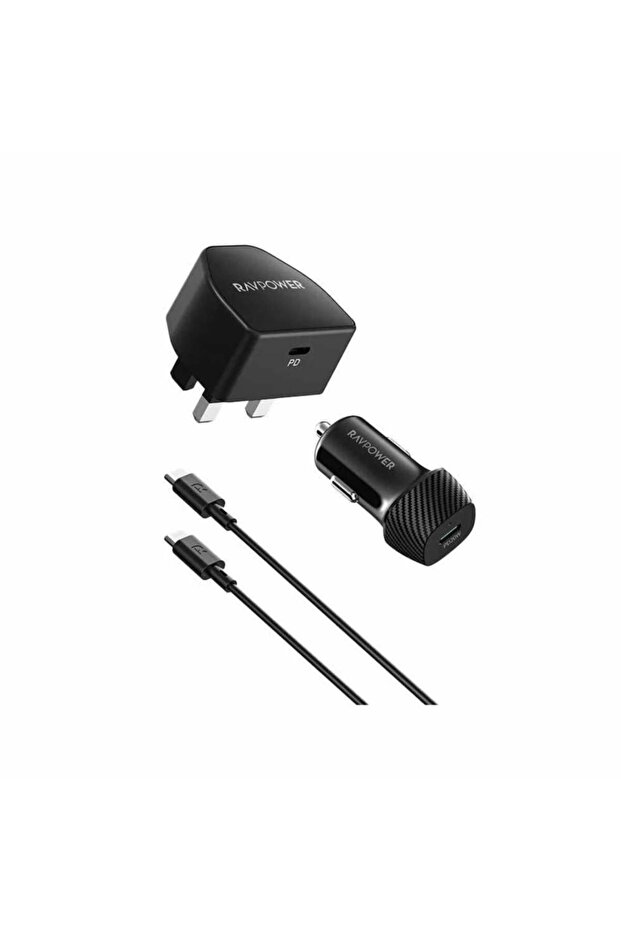 مجموعة شاحن RP-PC1081 3 في 1 PC1041+VC1017+CB1021