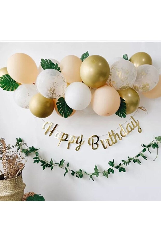 Salmon Colored Chrome Balloon - 1